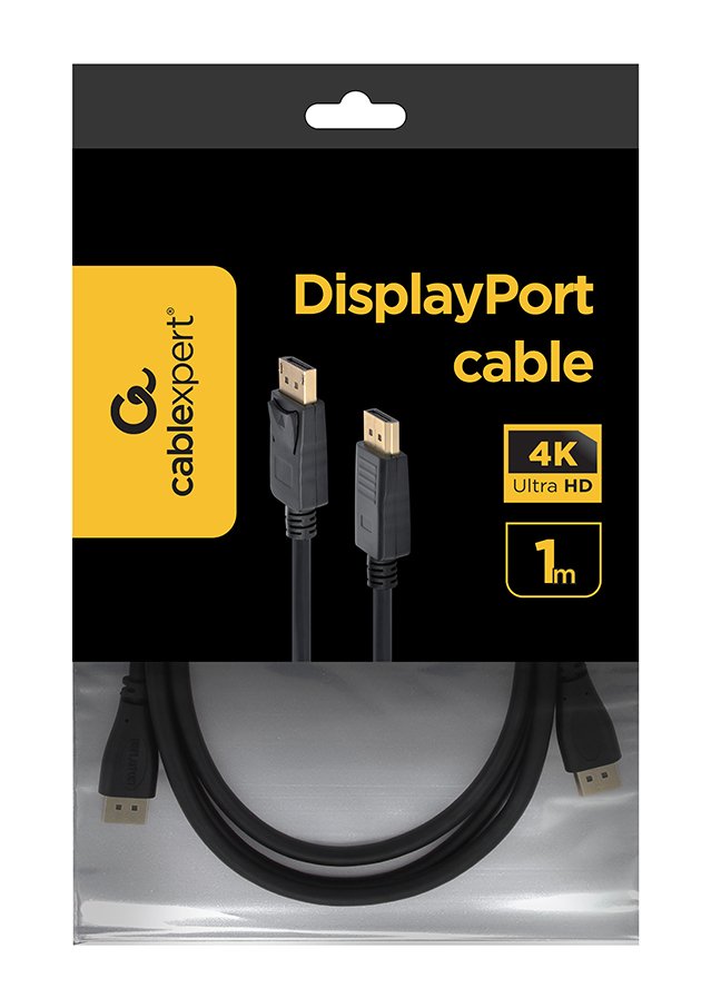 Gembird Cable Displayport 1m Negro Cc-Dp-1m