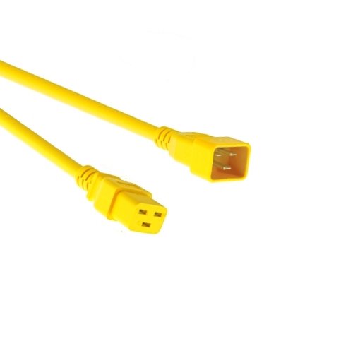 StrMkabel Gul C20-C19 3x1,5mm 0,6m