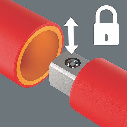 Wera 410 I Vde A Ra Vde-Isoliert Quergriff 1/4