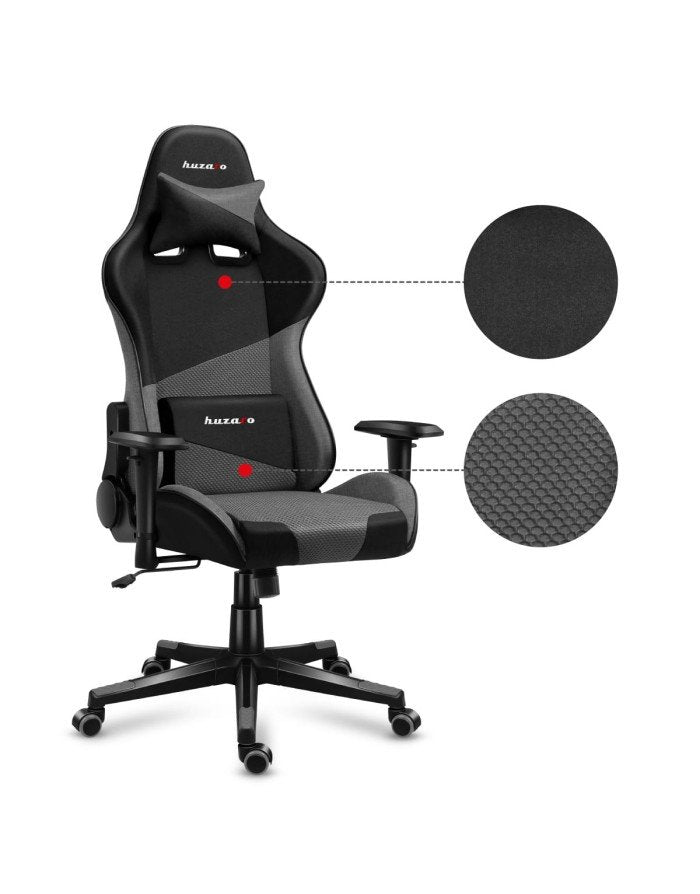 EAN 5903796013016 - Huzaro Force 6.2 Silla para videojuegos de PC Asiento (de seguridad) de butaca Negro, Rojo imagen 11