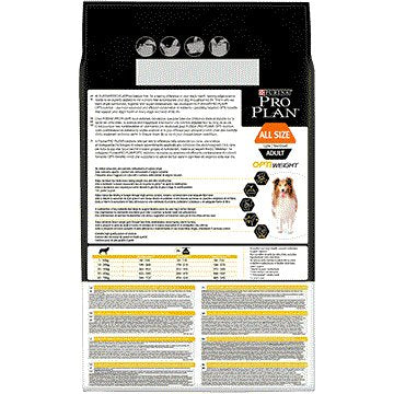 EAN 7613035122819 - Purina Pro Plan All Sizes Adult Light/Sterilised 14 kg Adulto Pollo imagen 3