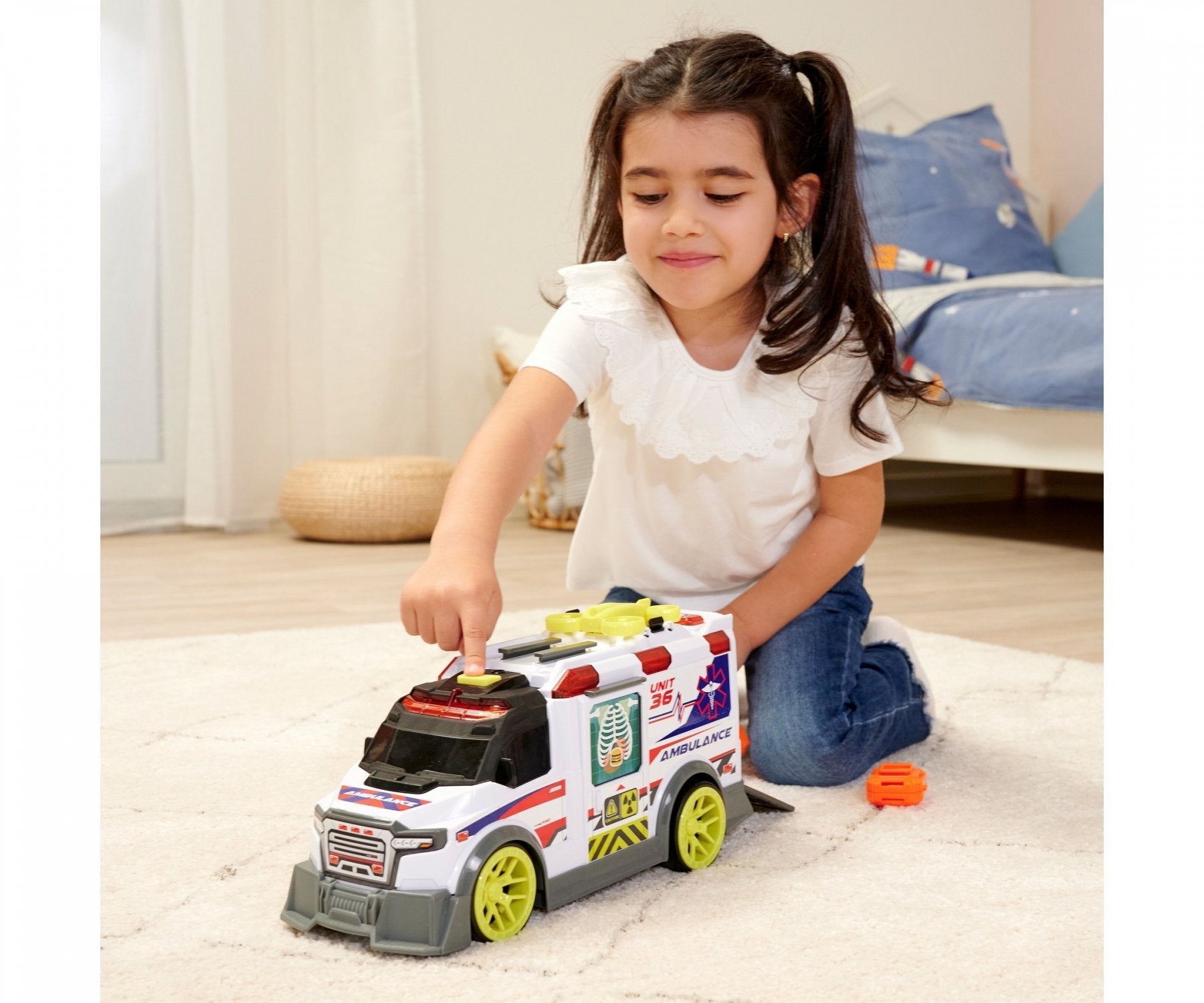 Vehículo De Juguete Dickie Ambulancia, 203307003