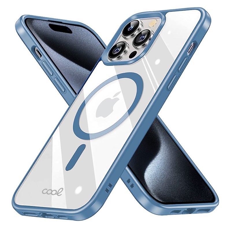 EAN 8434847074139 - COOL Accesorios COOL funda para teléfono móvil 15,5 cm (6.1") Azul, Transparente imagen 2