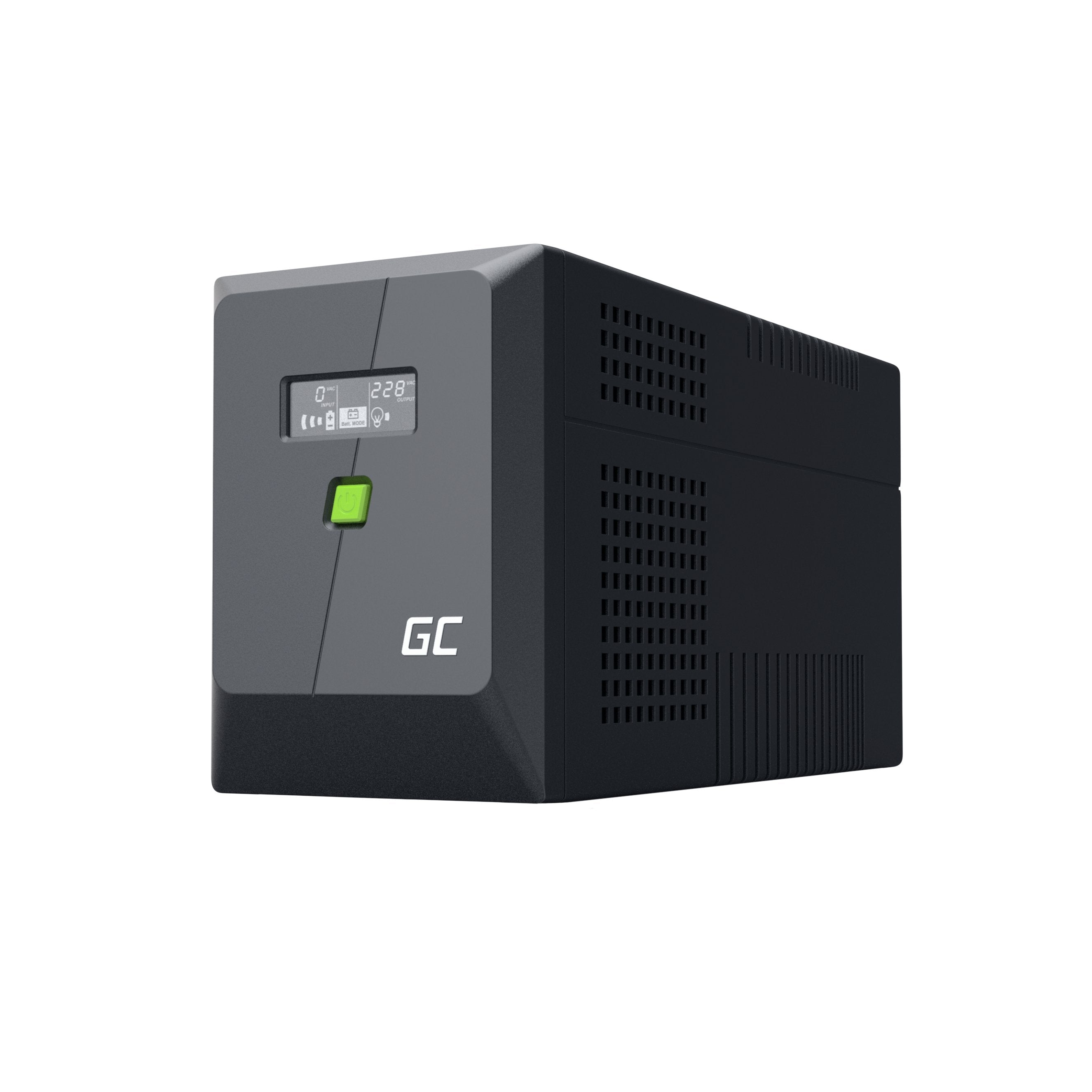 EAN 5904326375628 - Green Cell sistema de alimentación ininterrumpida (UPS) Línea interactiva 2 kVA 1200 W 4 salidas AC imagen 2