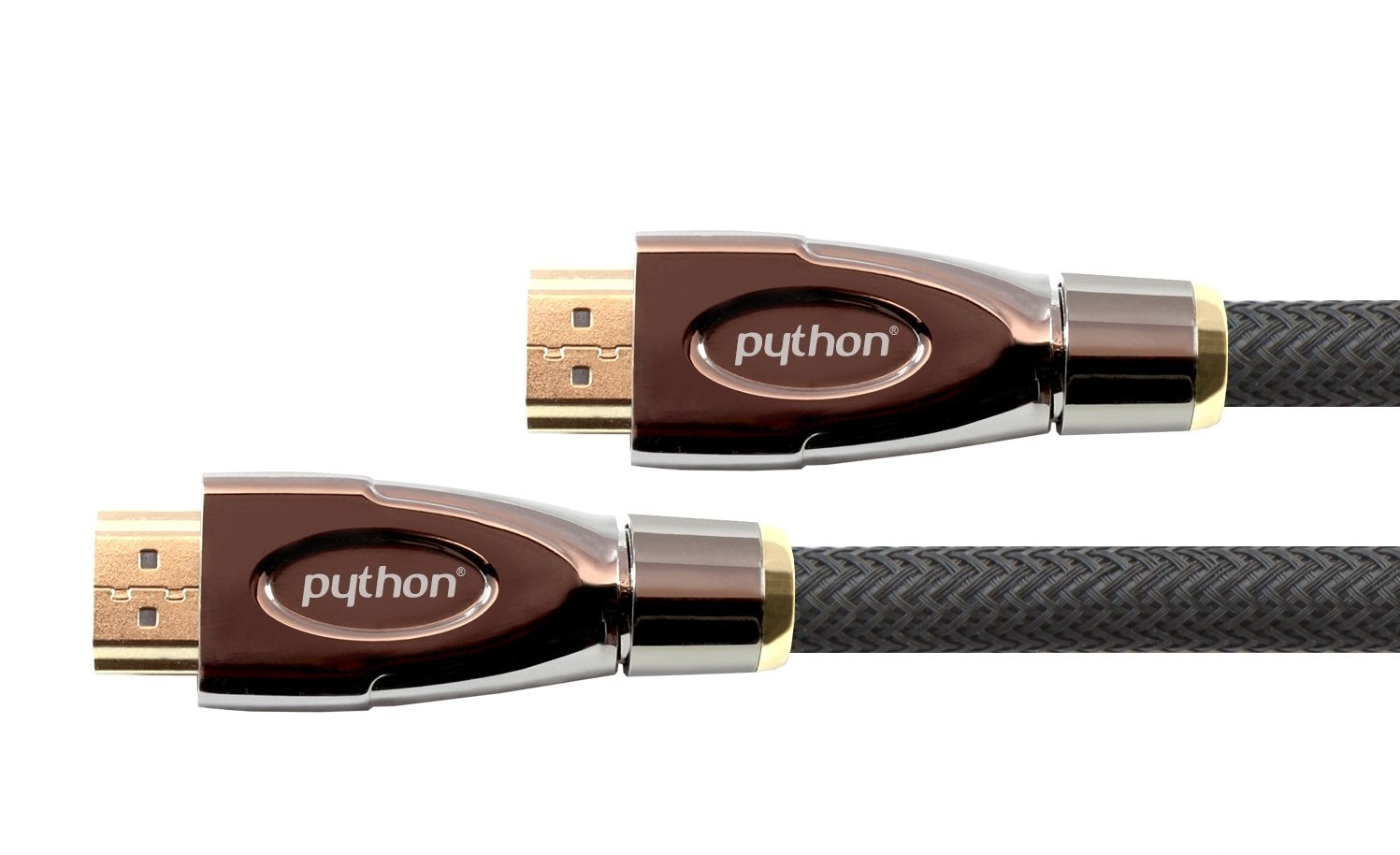 Cable Python Hdmi« 2.0 4k2k Trenzado Negro 2m