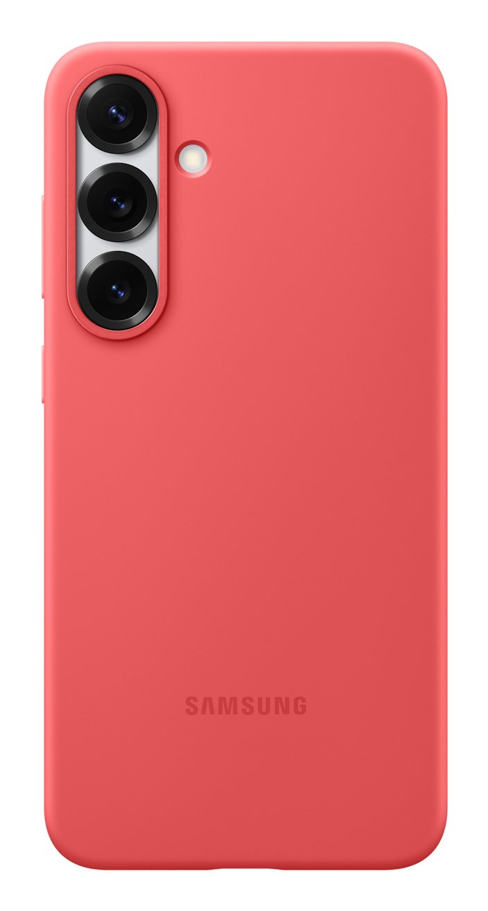 Samsung Silicone Case Galaxy S25+ Rot