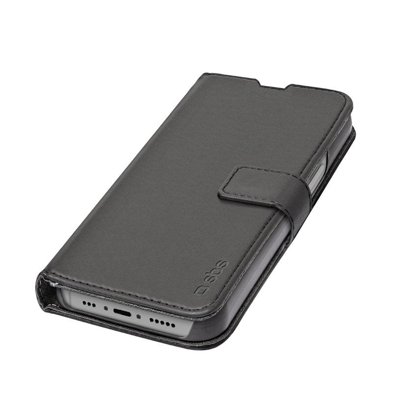 EAN 8018417452284 - SBS TEBKWALIP1561PK funda para teléfono móvil 15,5 cm (6.1") Funda cartera Negro imagen 1