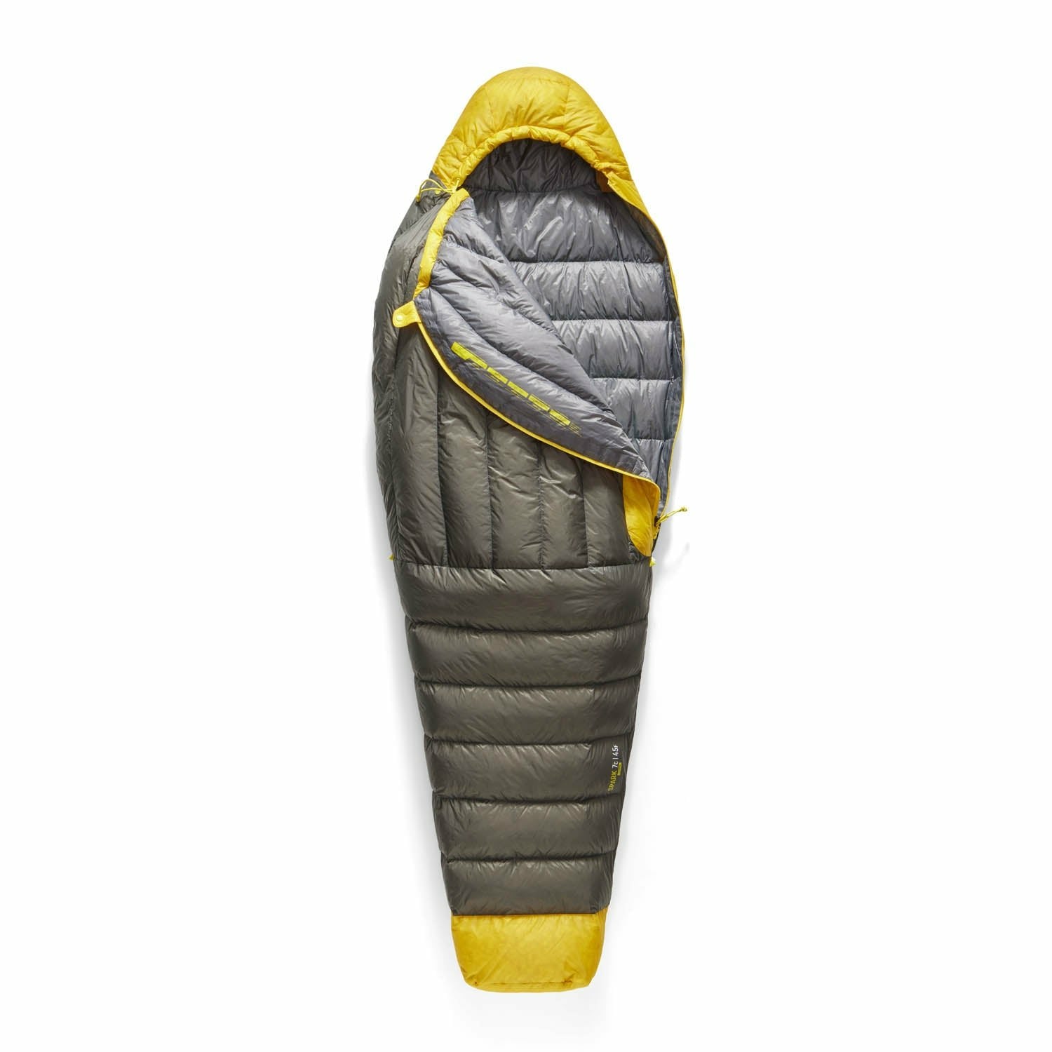 Saco De Dormir Tipo Momia Sea To Summit Spark Gris Y Amarillo