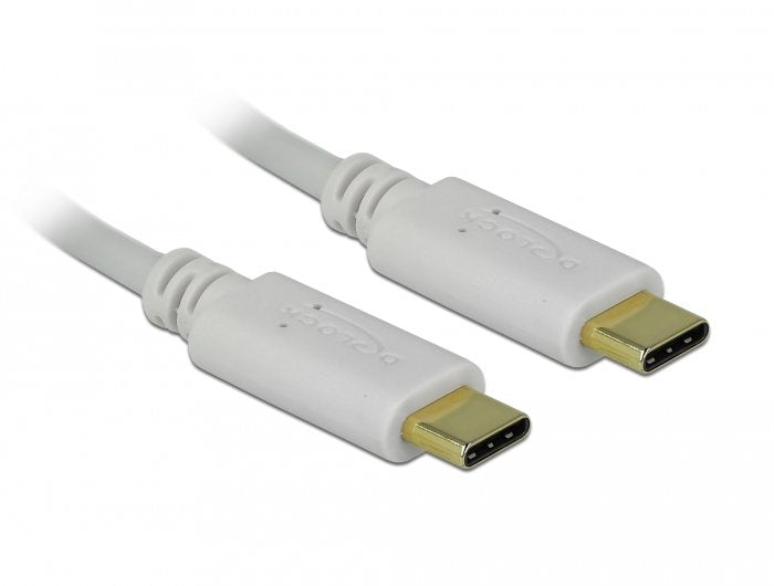 Delock Usb Tipo-C Cable De Carga 15 Cm Pd 100 W Con E-Marker