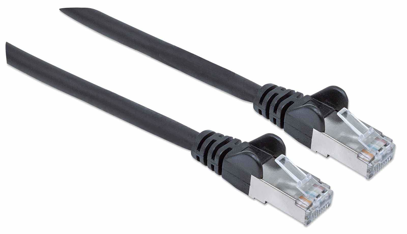 Intellinet 740623 Cable De Red 0,5 M Cat7 S/Ftp (S-Stp) Negro