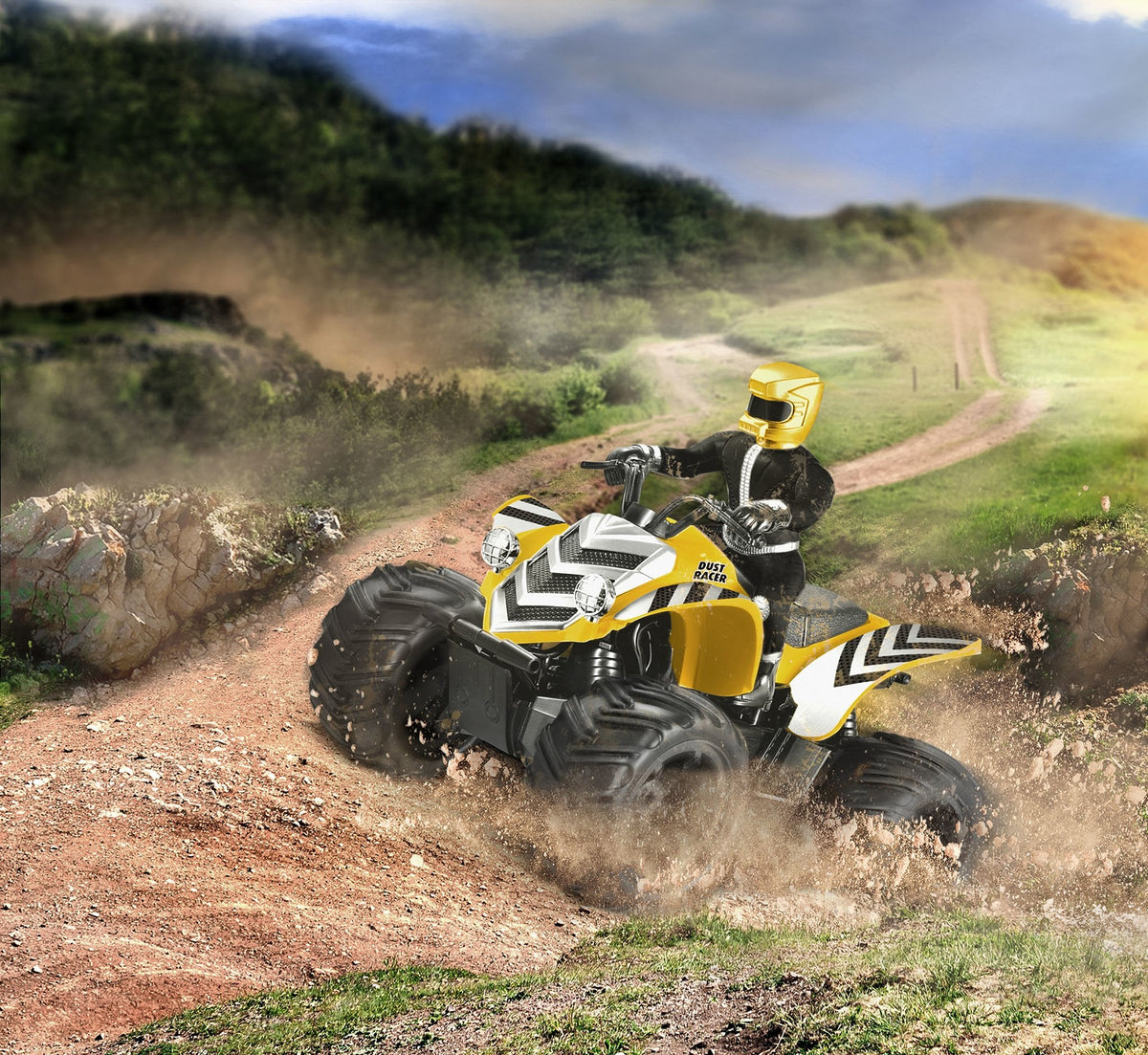 Revell Ferngesteuertes Auto - Rc Quad""Dust Racer""