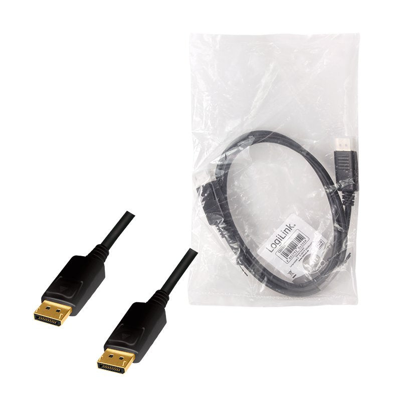 Logilink Cd0100 Cable Displayport 1 M Negro