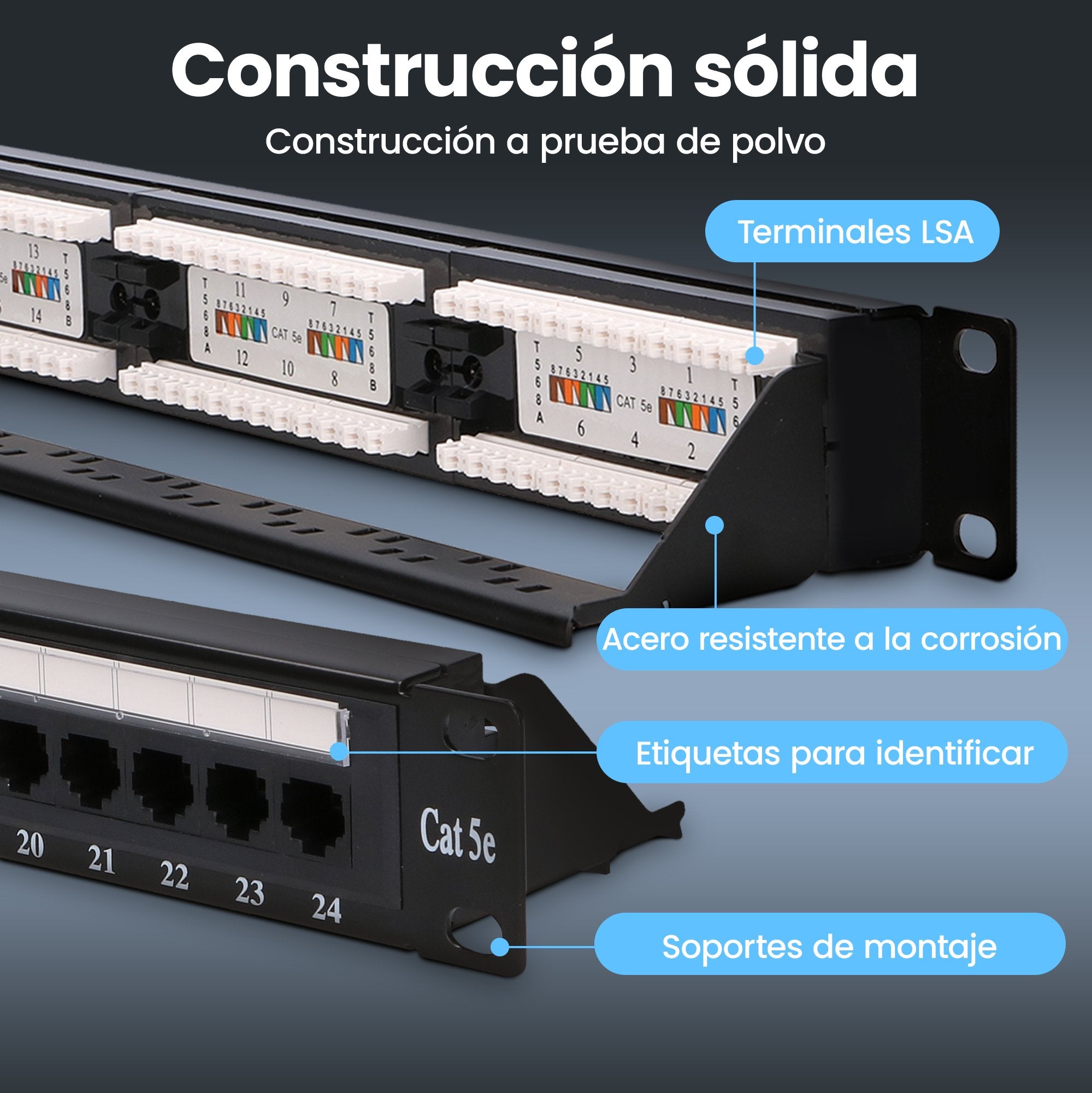 EAN 5902560369809 - Extralink EX.9809 panel de parcheo 1U imagen 11