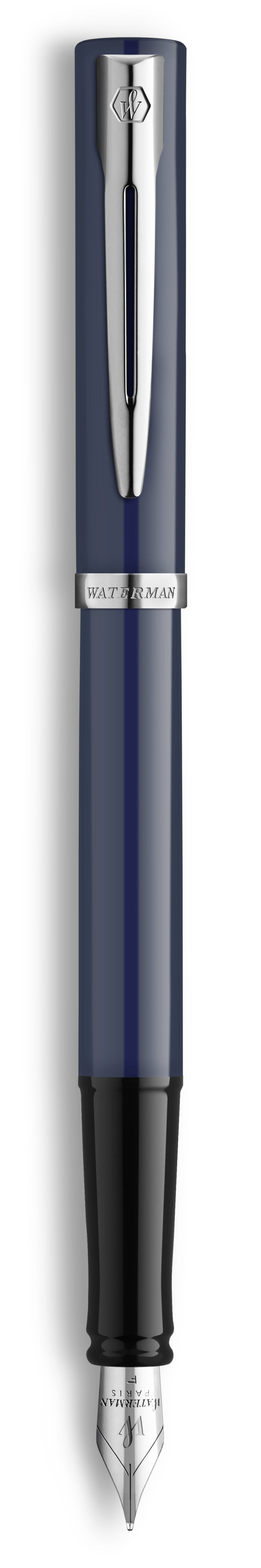 Waterman Füllfederhalter Impression Azuler Lack Ct M Azul Caja De Regalo