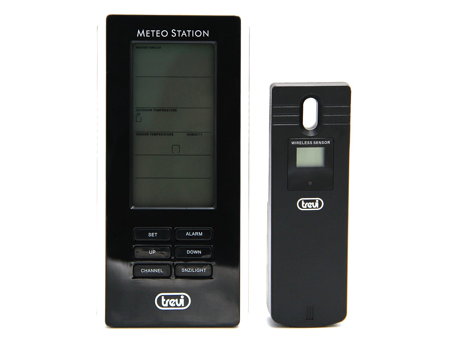 Weather Station With External Sensor Trevi Me 3108 Rc Black