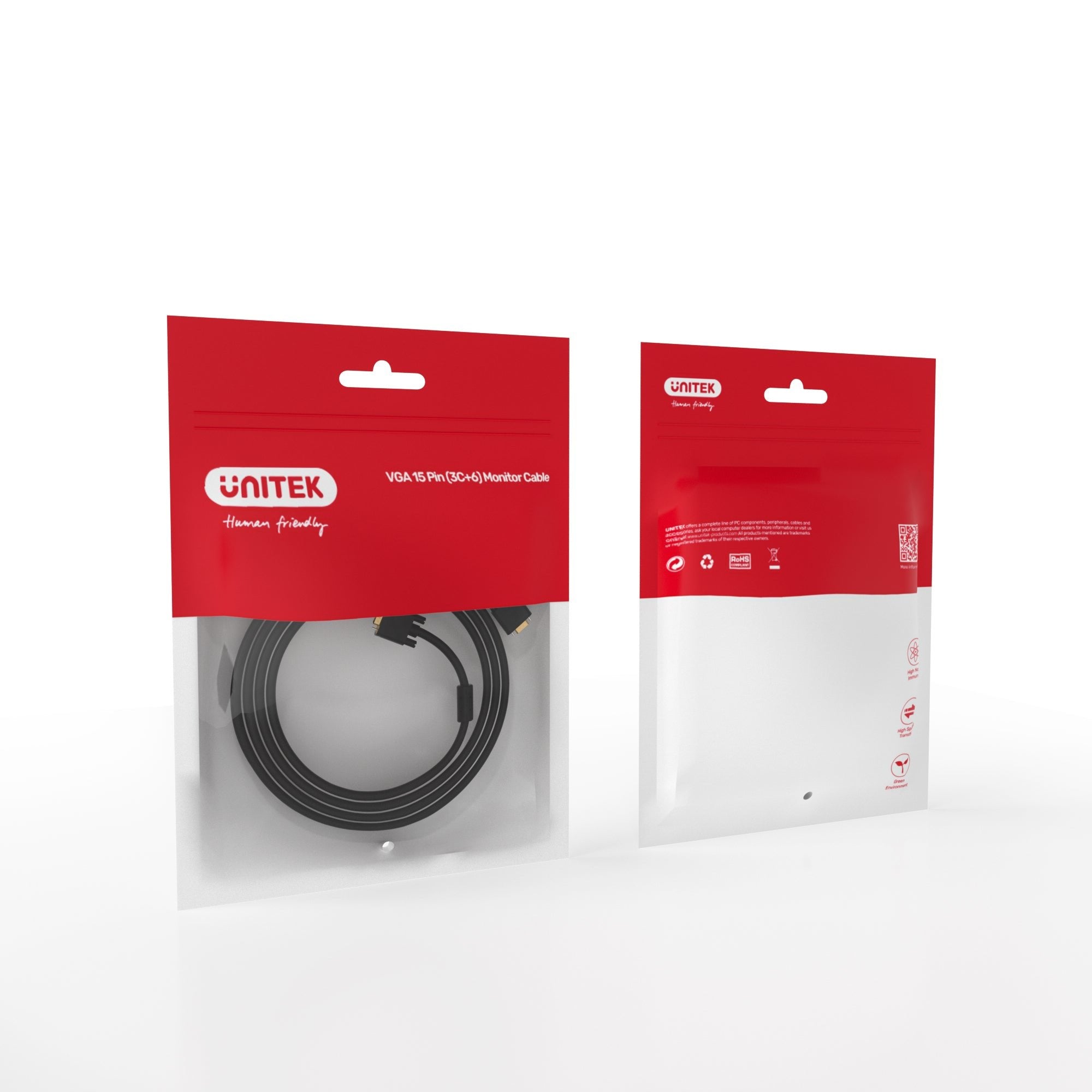 EAN 4894160022288 - UNITEK Y-C511G cable VGA 1 m VGA (D-Sub) Negro imagen 4