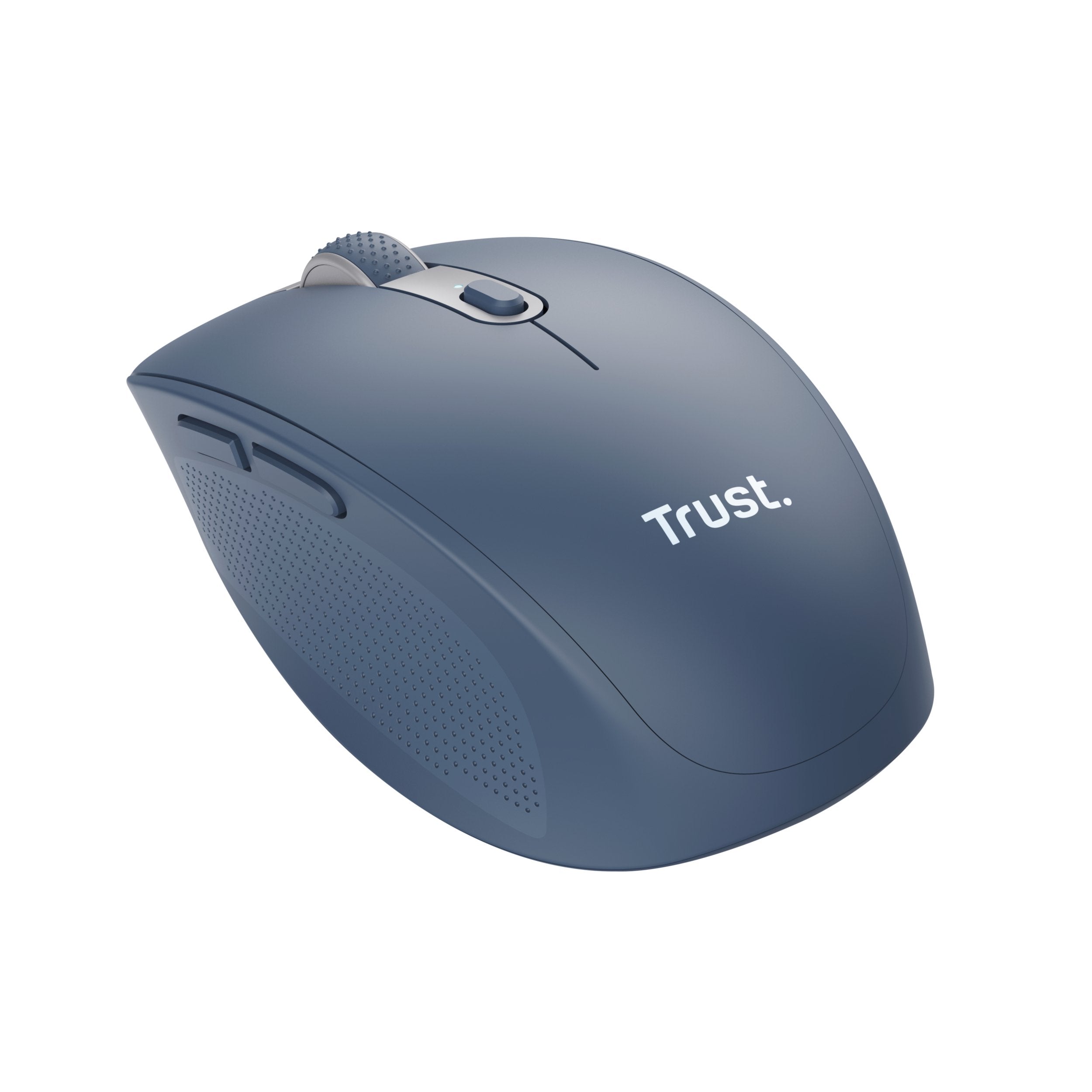 Ratón Inalámbrico Por Bluetooth Trust Ozaa Compact Wireless Batería Recargable Hasta 3200 Dpi Azul