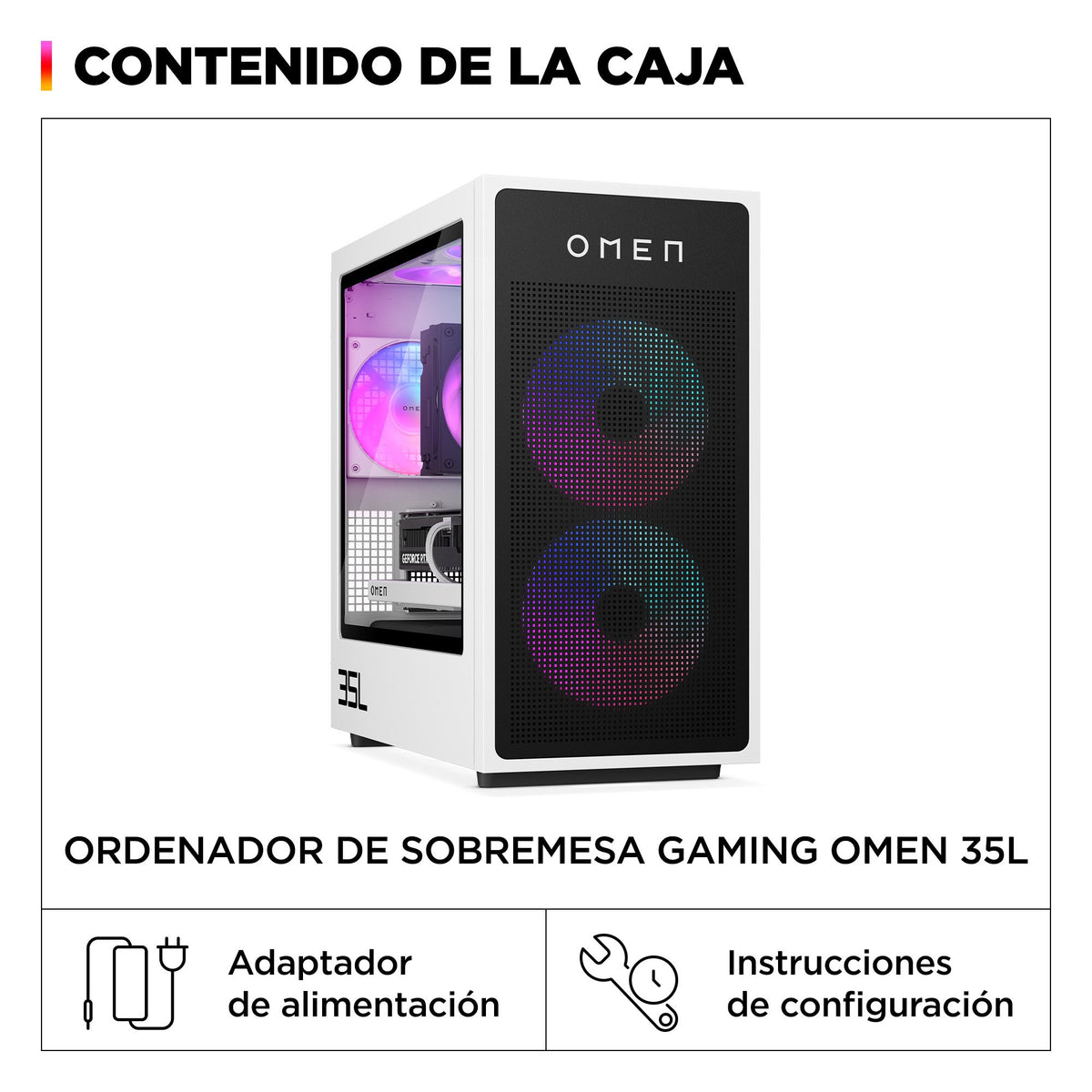 EAN 199251006036 - HP OMEN 35L GT16-0091ns Intel Core Ultra 7 265F 32 GB DDR5-SDRAM 1 TB SSD NVIDIA GeForce RTX 5070 Ti Windo imagen 4