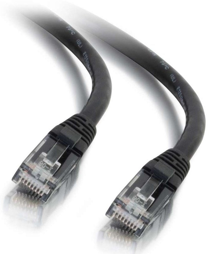 EAN 0757120834137 - C2G 15m Cat6 Patch Cable cable de red Negro 14,94 m U/UTP (UTP) imagen 1