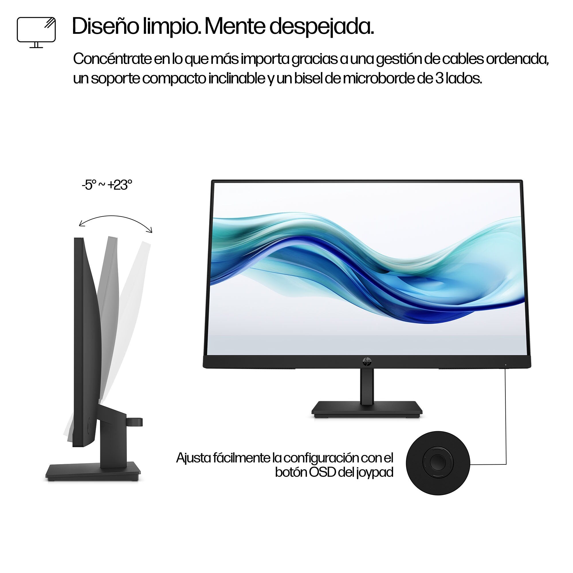 EAN 5715063760796 - HP Series 3 Pro 23.8 inch FHD Monitor - 324pf pantalla para PC 60,5 cm (23.8") 1920 x 1080 Pixeles Full H imagen 6