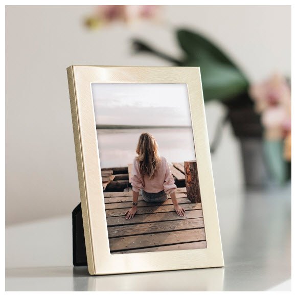 Hama Riva Expositor De Pie Retroiluminado Oro 193113