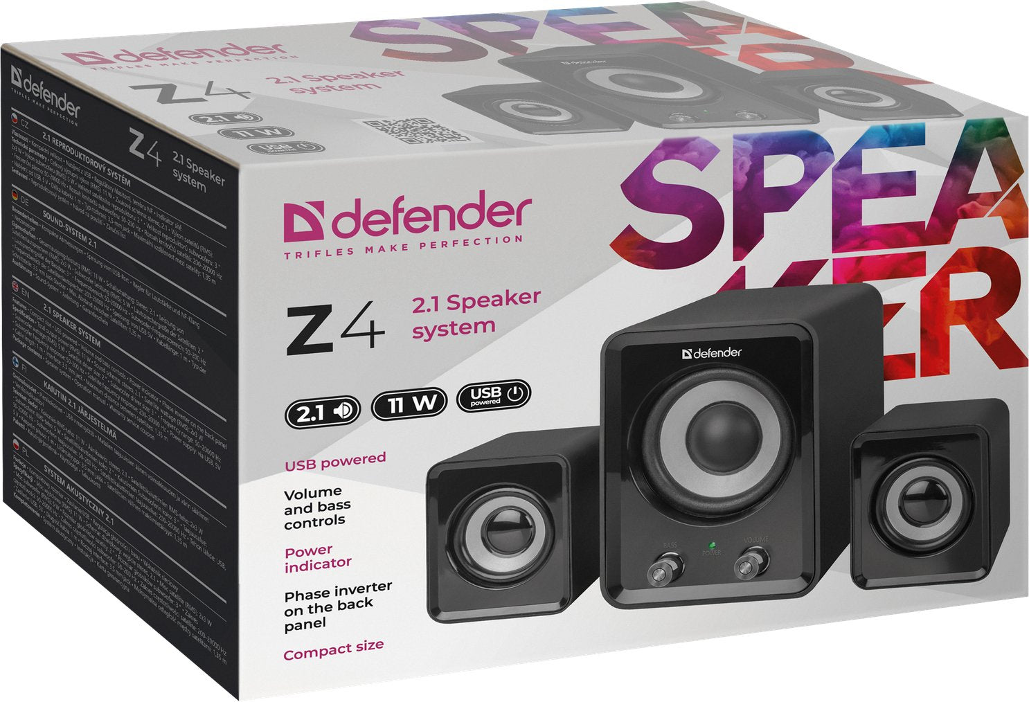 EAN 4714033655088 - Defender Z4 Negro Alámbrico 11 W imagen 2