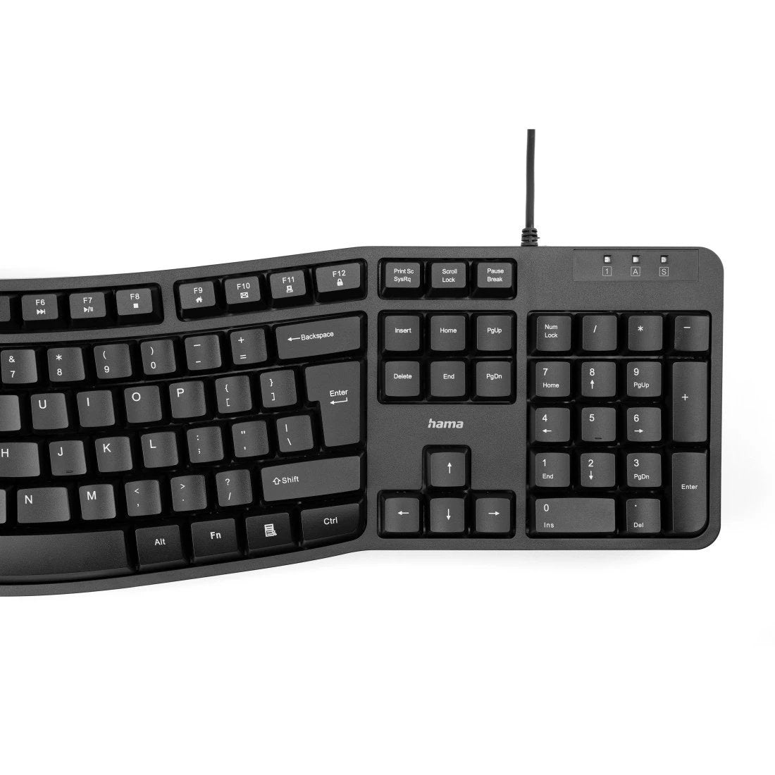 EAN 4047443499783 - Hama EKC-400 teclado Hogar / Oficina USB QZERTY Negro imagen 7