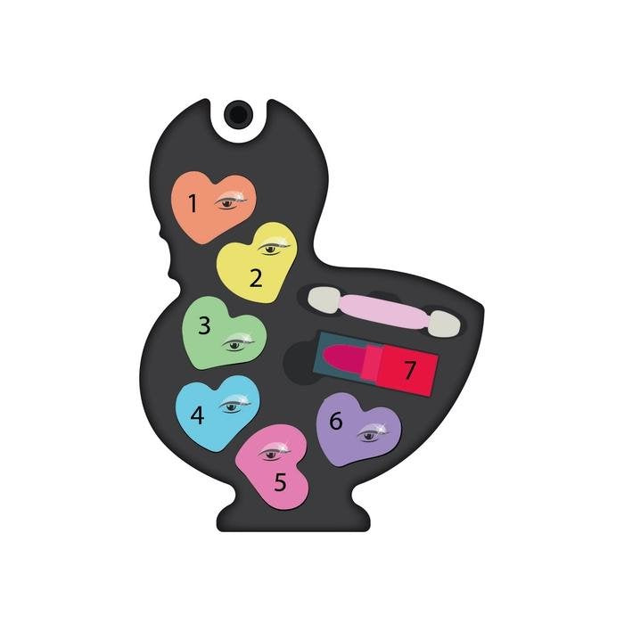 Estuche Maquillaje Cisne Lovely Make Up Crazy Chic