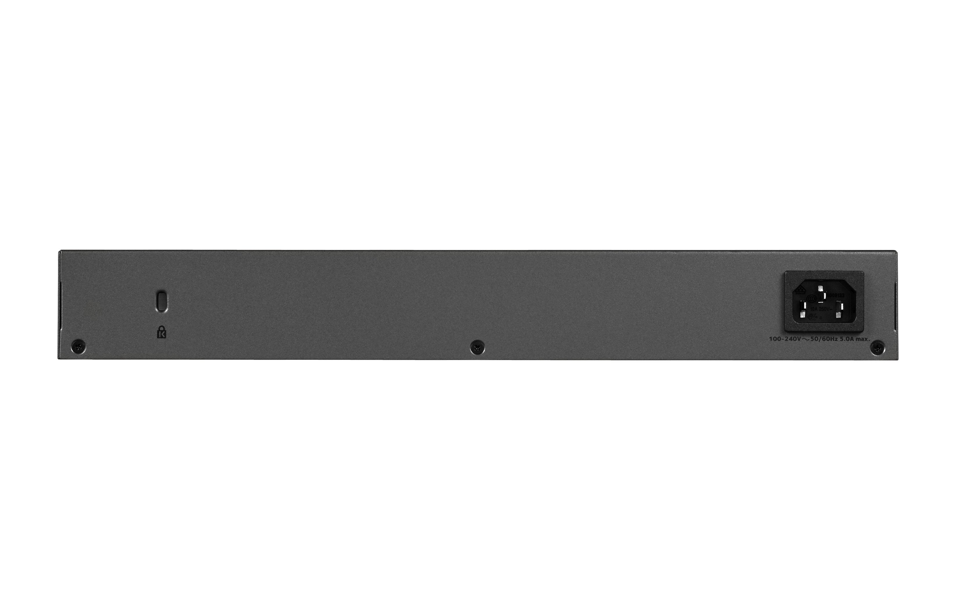 Netgear Gs510tpp Gestionado L2/L3/L4 Gigabit Ethernet (10/100/1000) Negro Energía Sobre Ethernet (Poe)