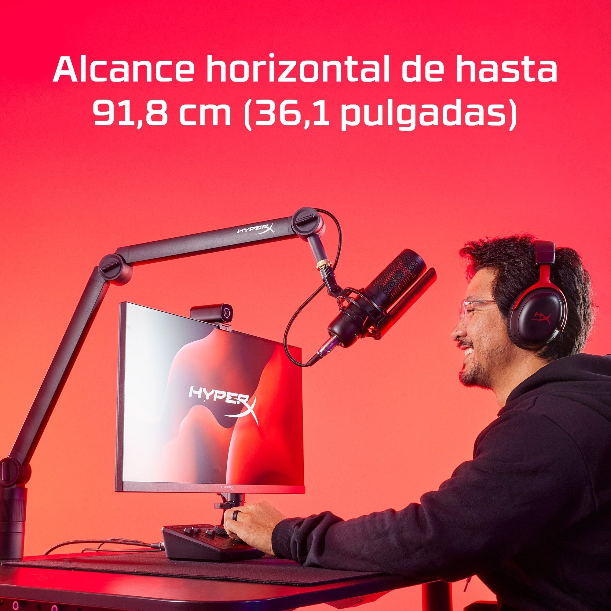 Soporte Hp Hyperx Caster