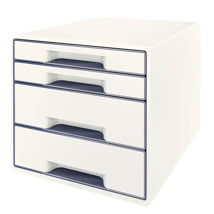 Esselte Leitz Wow Cube - Cajonera - 4 Cajones - Para A4 (210 X 297 Mm)