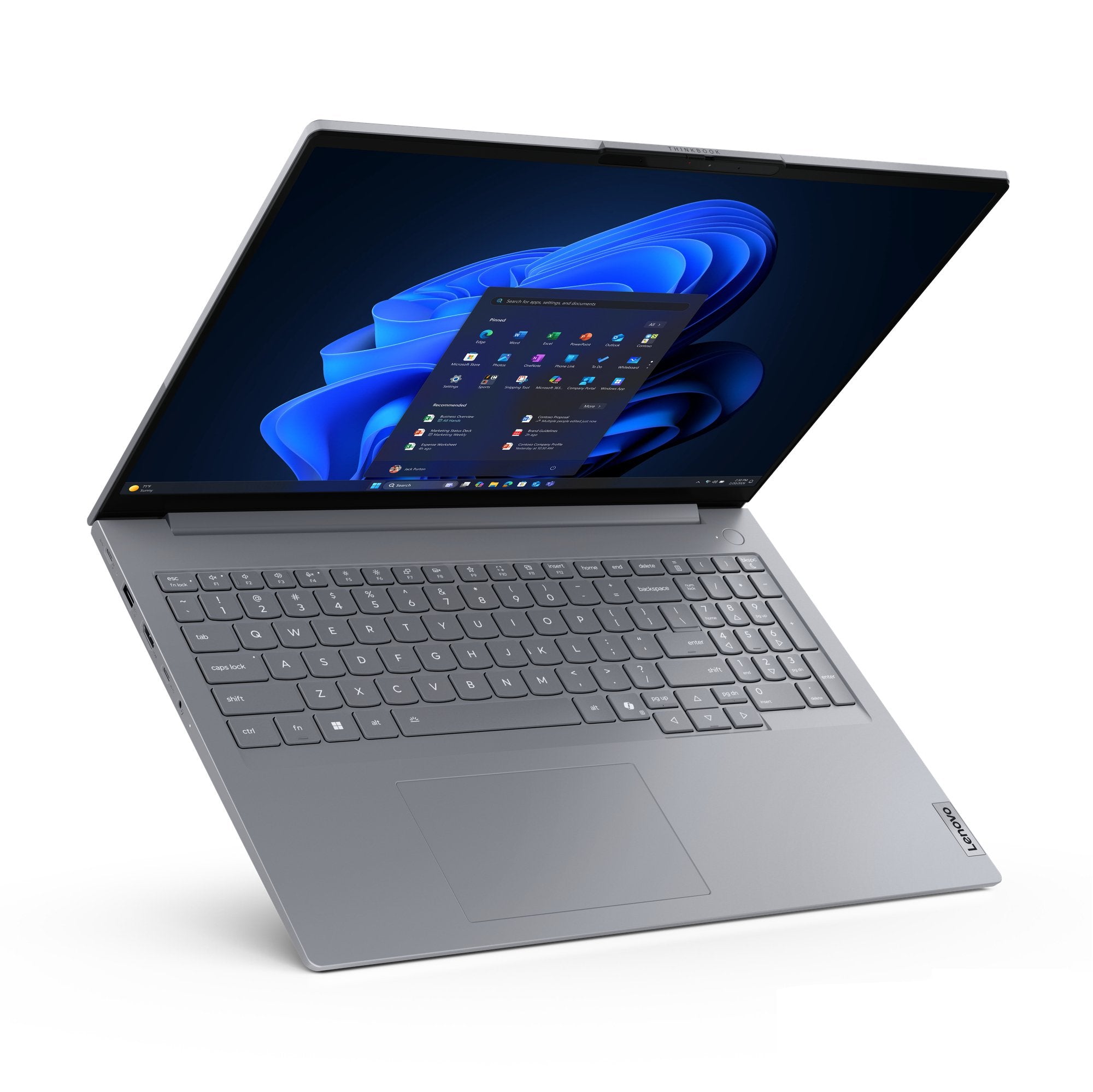 EAN 199272513124 - Lenovo ThinkBook 16 G9 AHP AMD Ryzen™ 7 250 Portátil 40,6 cm (16") WUXGA 32 GB DDR5-SDRAM 512 GB SSD Wi-Fi imagen 8