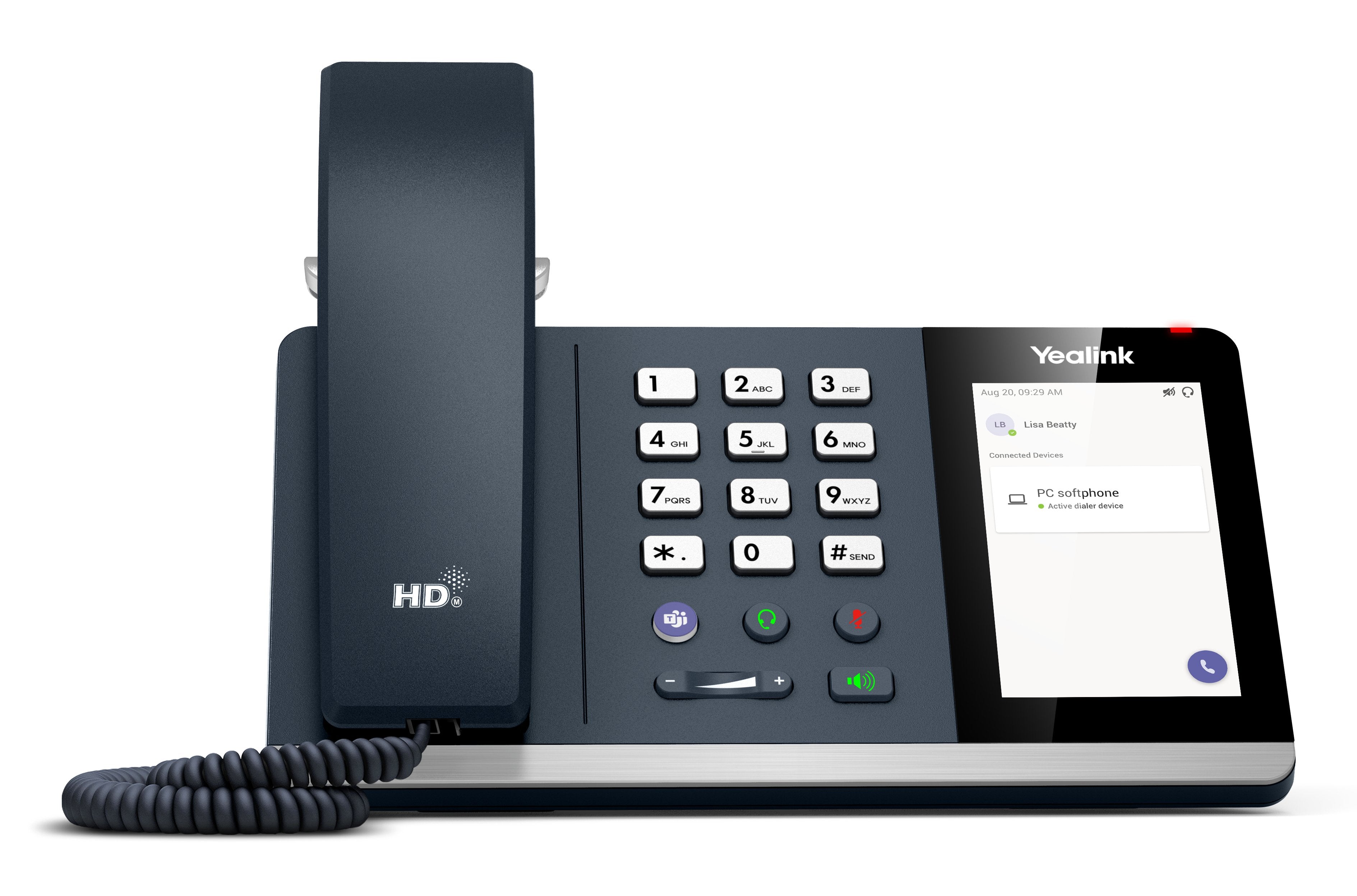 EAN 6938818312791 - Yealink MP45 teléfono IP Negro, Gris imagen 4