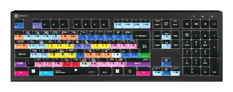 Logickeyboard Avid Media Composer Astra 2 Pro Uk (Pc)