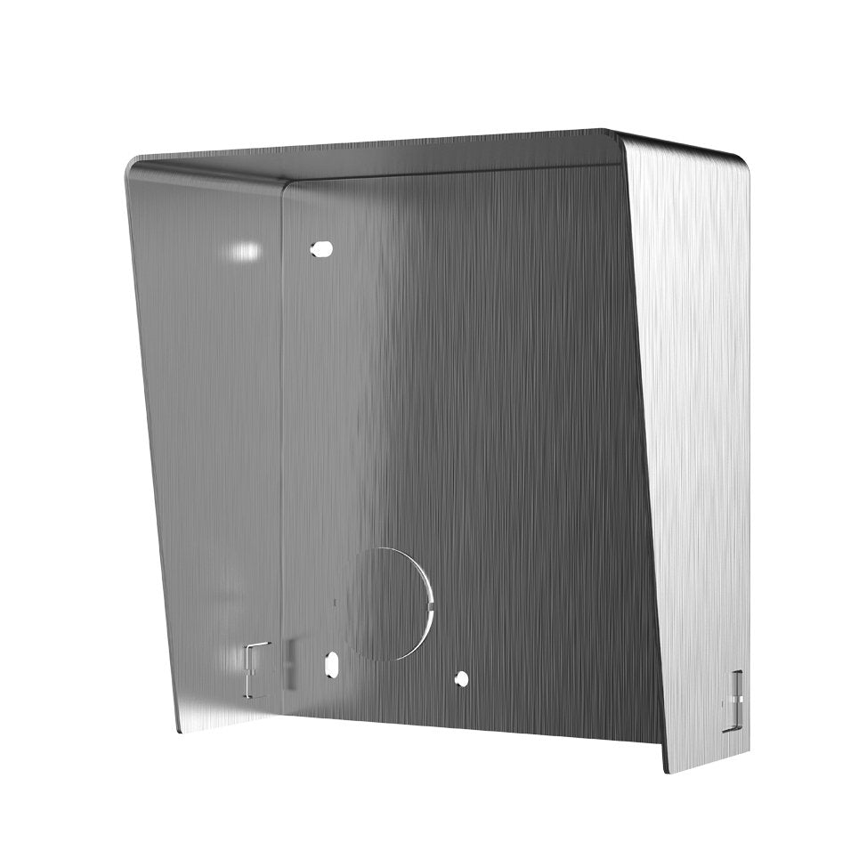 Visera Protectora De Lluvia Para Videoportero De 1 Módulo Acero Inoxidable Superficie Hikvision