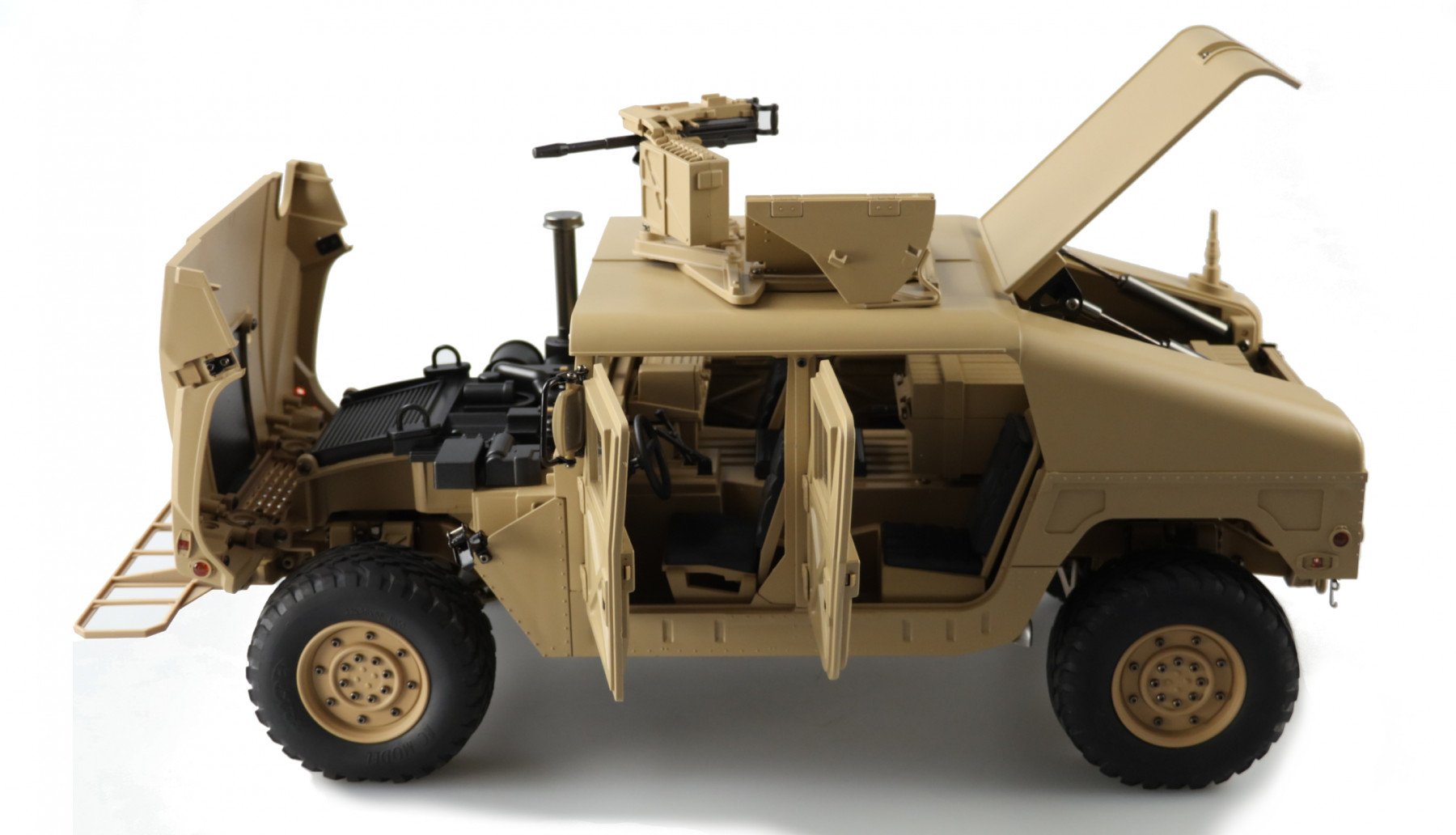 EAN 4260631422503 - Amewi 22418 modelo controlado por radio Camión militar Motor eléctrico 1:10 imagen 5