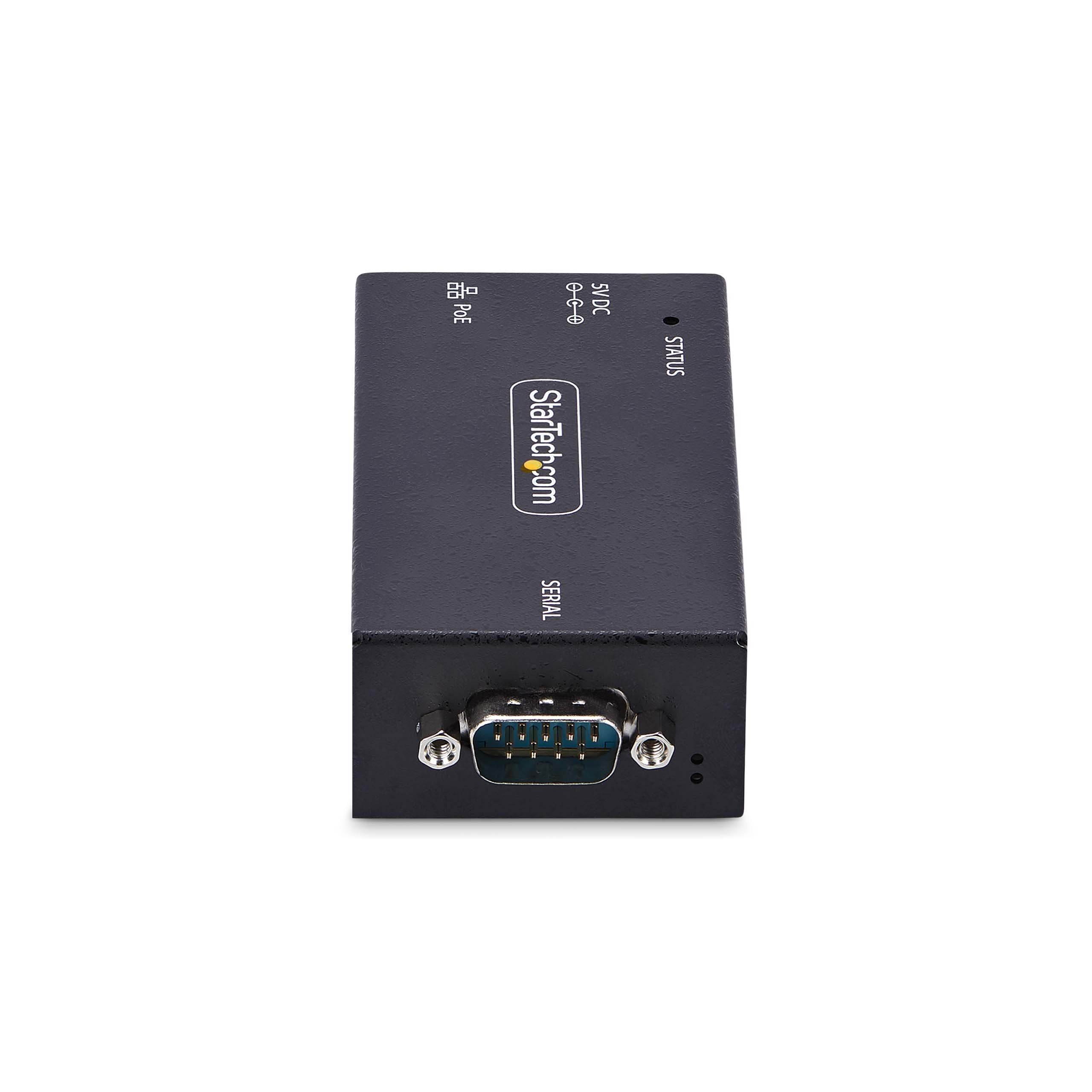 EAN 0065030906005 - StarTech.com I13P-SERIAL-ETHERNET convertidor, repetidor y aislador en serie RS-232 RJ-45 Negro imagen 2