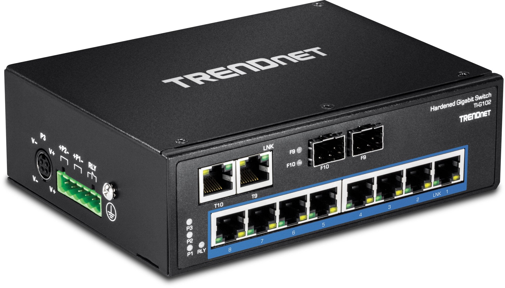 EAN 0710931160925 - Trendnet TI-G102 switch Gigabit Ethernet (10/100/1000) Negro imagen 6