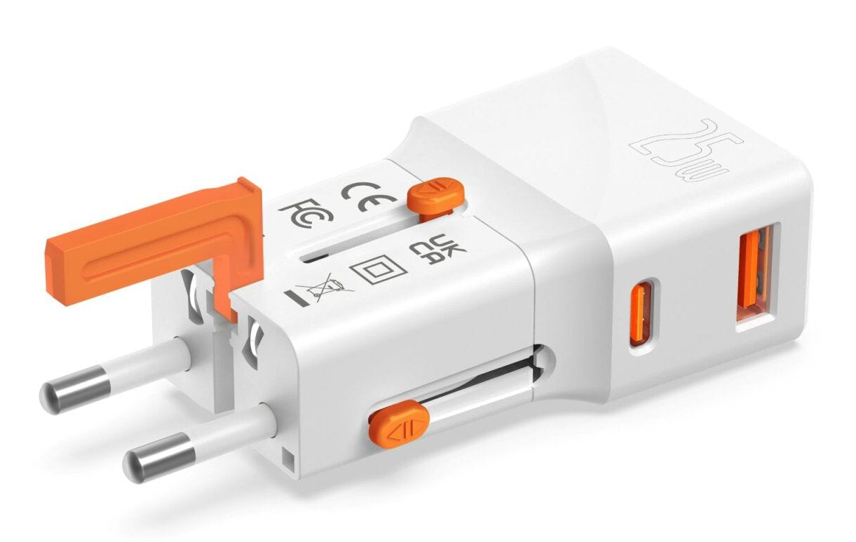 EAN 4252011912629 - 4smarts 541646 cargador de dispositivo móvil Universal Naranja, Blanco Corriente alterna Carga rápida Int imagen 2