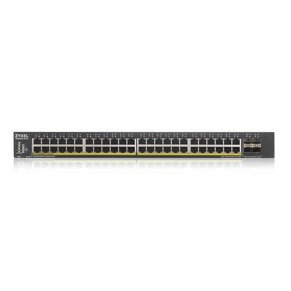 Switch Zyxel 52 Puertos Smart Managed Serie Xs Poe 48x Gb 4x 10gb Sfp+