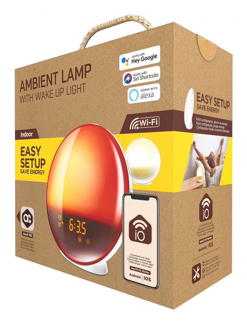 EAN 8426801166493 - Muvit MIOLAMP005 despertador Reloj despertador digital Blanco imagen 12