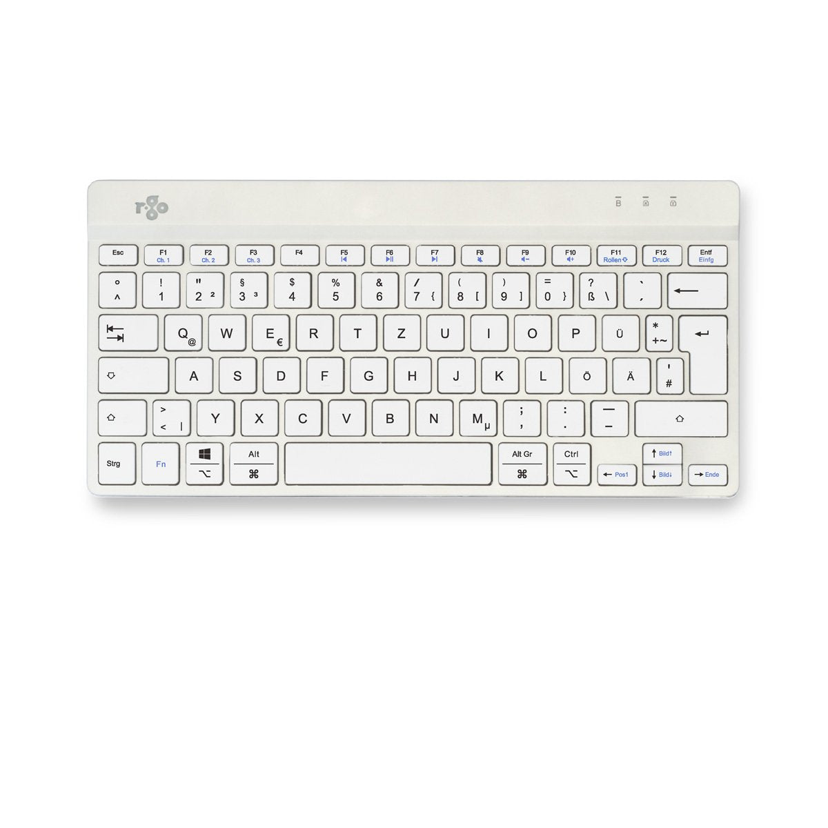 EAN 8719274492016 - R-Go Tools RGOCODEWLWH teclado Oficina Alemán imagen 3