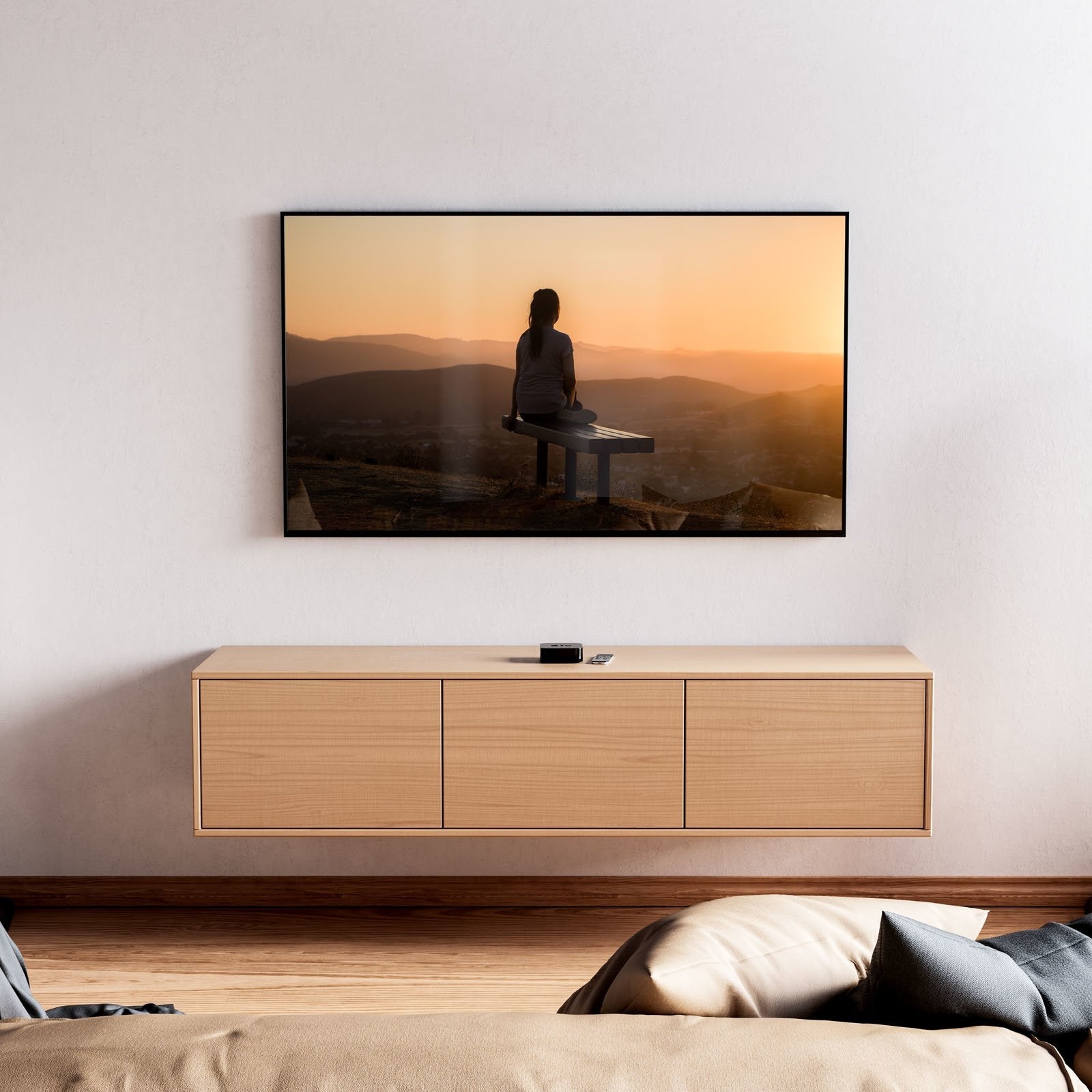 Tooq Soporte Fijo De Pared Para Tv De 23"-43" - Peso Max 45kg - Vesa 200x200mm