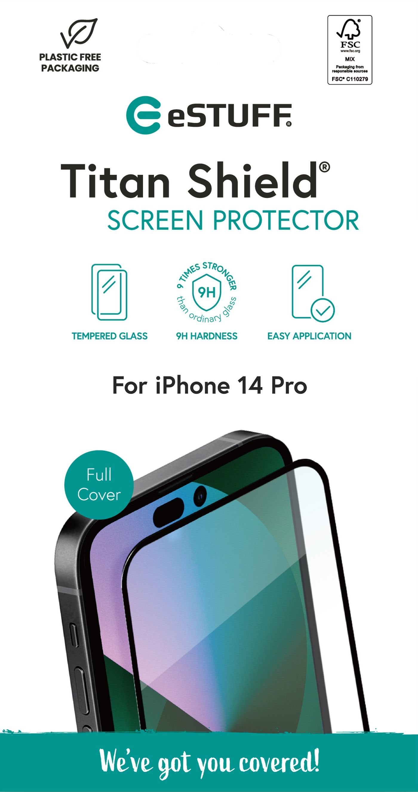 Estuff Es501361 Protector De Pantalla O Trasero Para Teléfono Móvil Apple 1 Pieza(S)