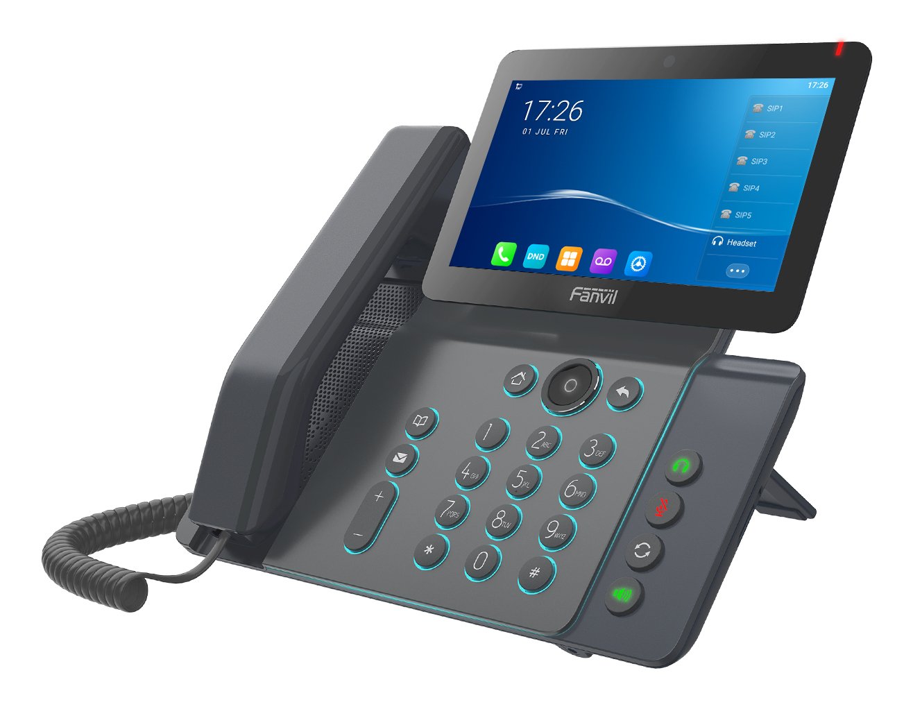 EAN 6937295602821 - Fanvil V67 teléfono IP Negro 20 líneas LCD Wifi imagen 3