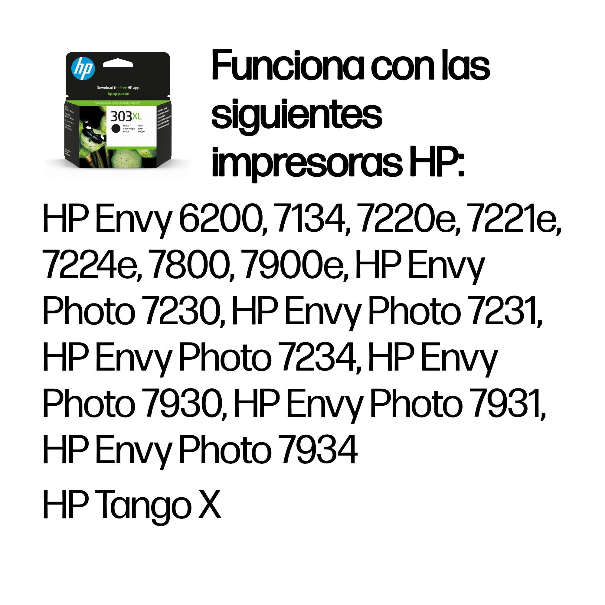 EAN 0199764694683 - HP 303XL High Yield Black Original Ink Cartridge cartucho de tinta 1 pieza(s) Alto imagen 2
