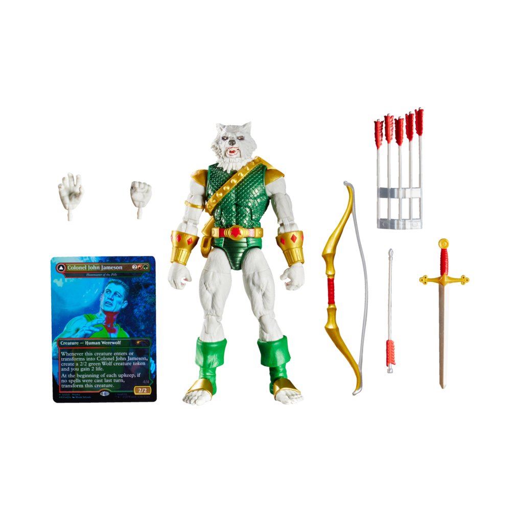 EAN 5010996323316 - Marvel Legends Series Magic: The Gathering Man-Wolf imagen 2