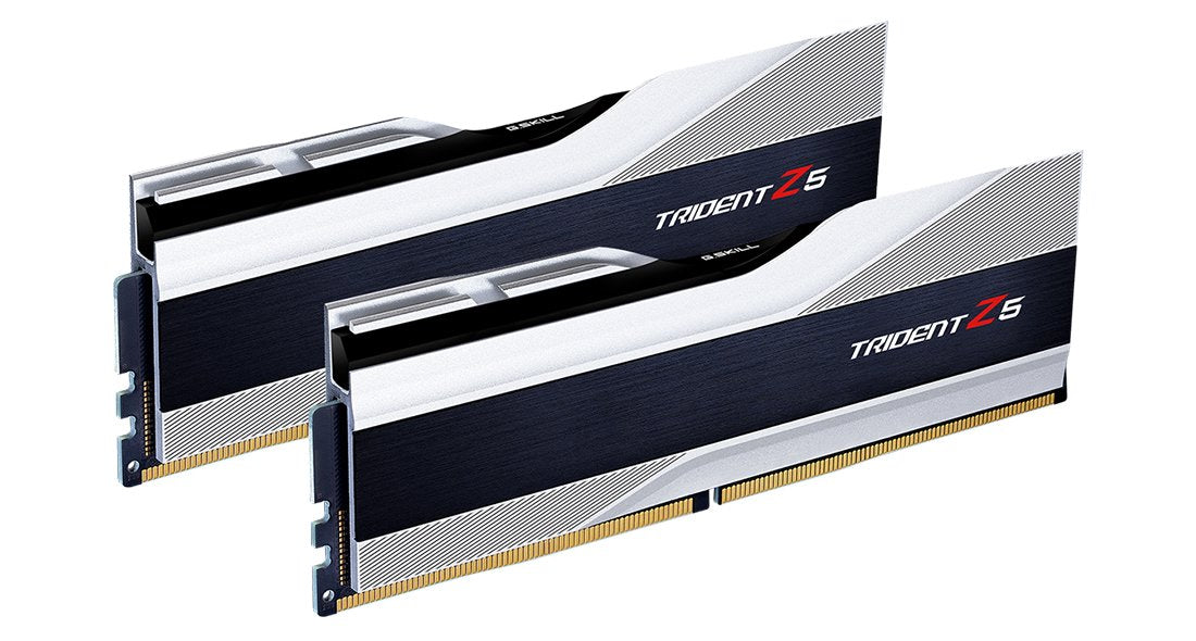 Memoria G.Skill Trident Z Z5 32 Gb 2 X 16 Gb Ddr5 5600 Mhz, Memoria Ram Plateado/Negro, 32 Gb, 2 X 16 Gb, Ddr5, 5600 Mhz, Negro, Blanco