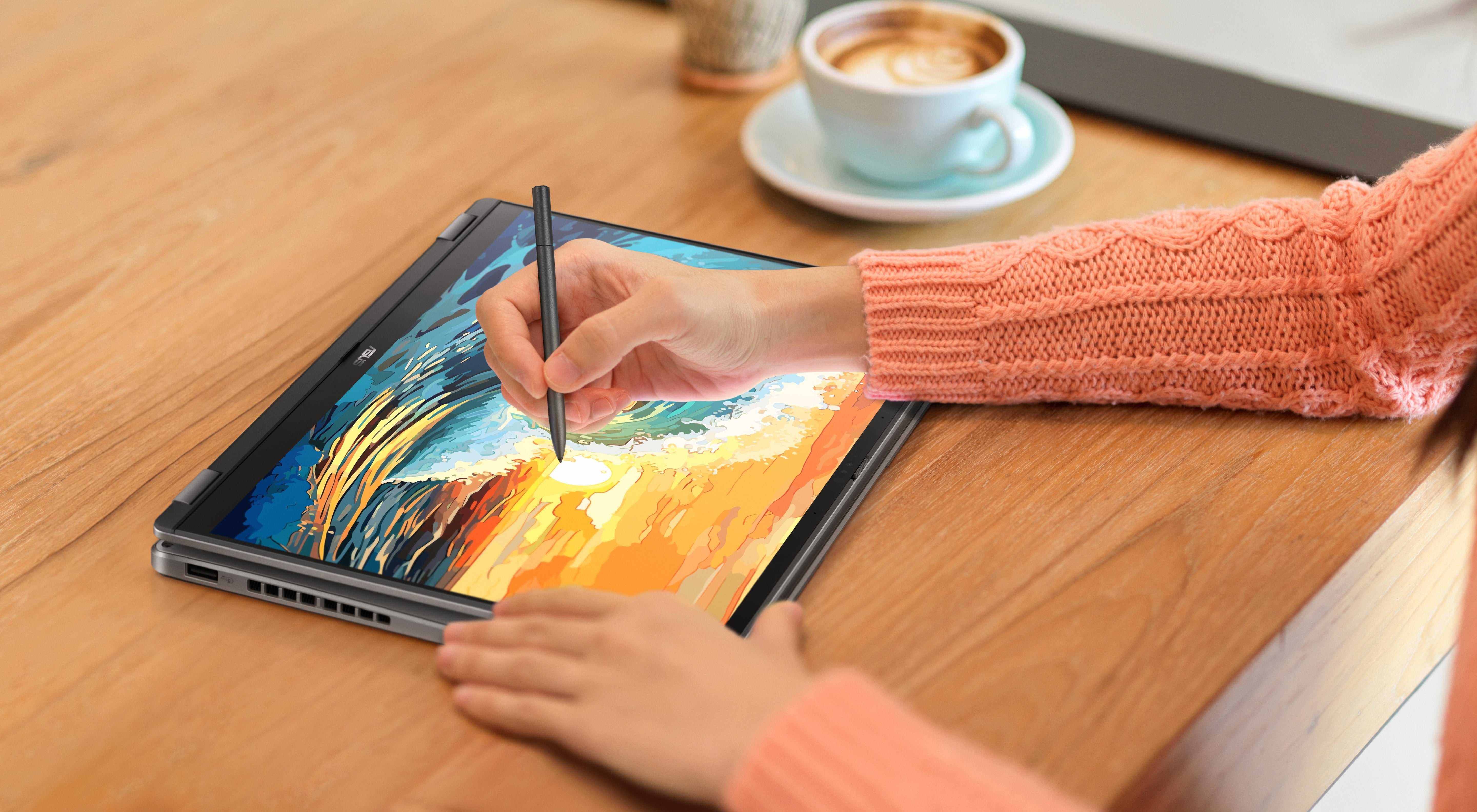 EAN 4711387809587 - ASUS Vivobook 14 Flip TP3407SA-QL064W Híbrido (2-en-1) 35,6 cm (14") Pantalla táctil LPDDR5x-SDRAM Wi-Fi imagen 14