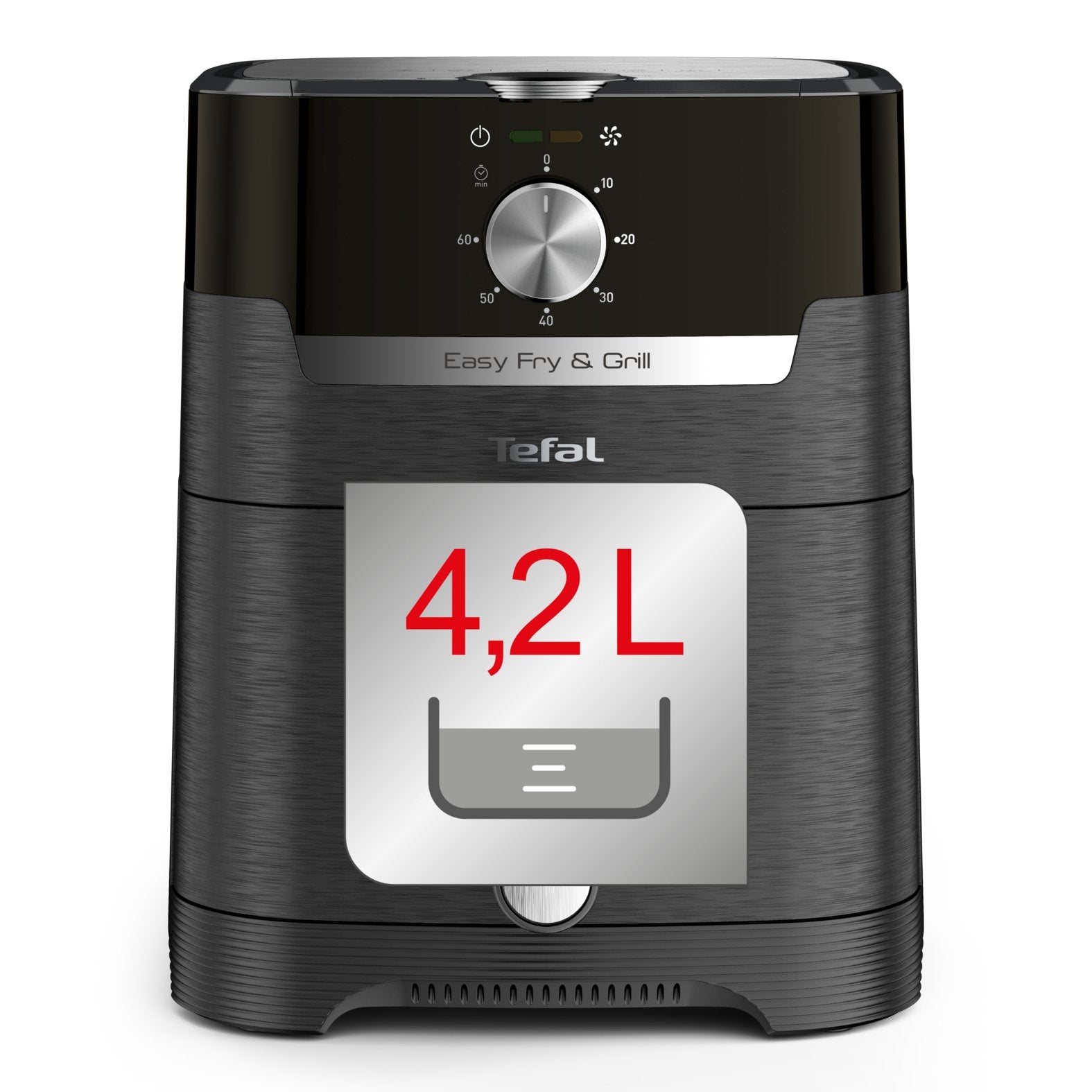 EAN 3045380020764 - Tefal Easy Fry & Grill EY5018 Sencillo 4,2 L Independiente 1550 W Freidora de aire caliente Negro imagen 6